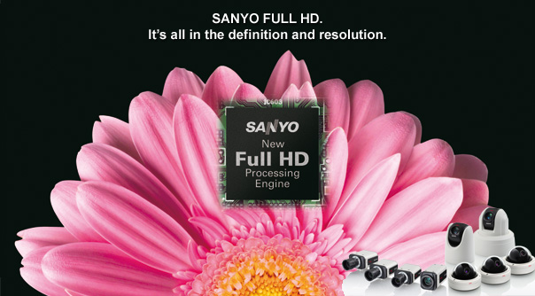 SANYO CCTV SYSTEM,SANYO CCTV FULL HD CAMERA 